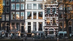 Canal houses in Amsterdam