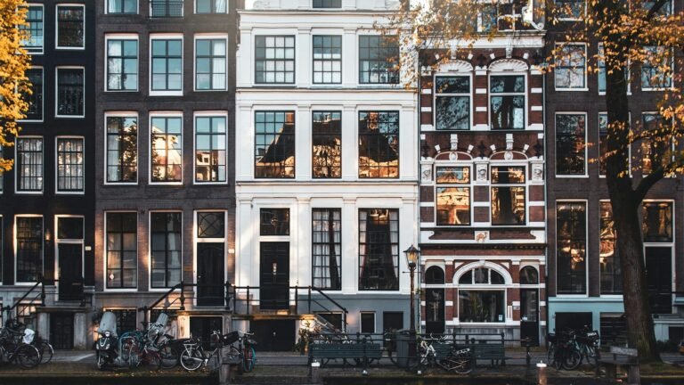 Canal houses in Amsterdam
